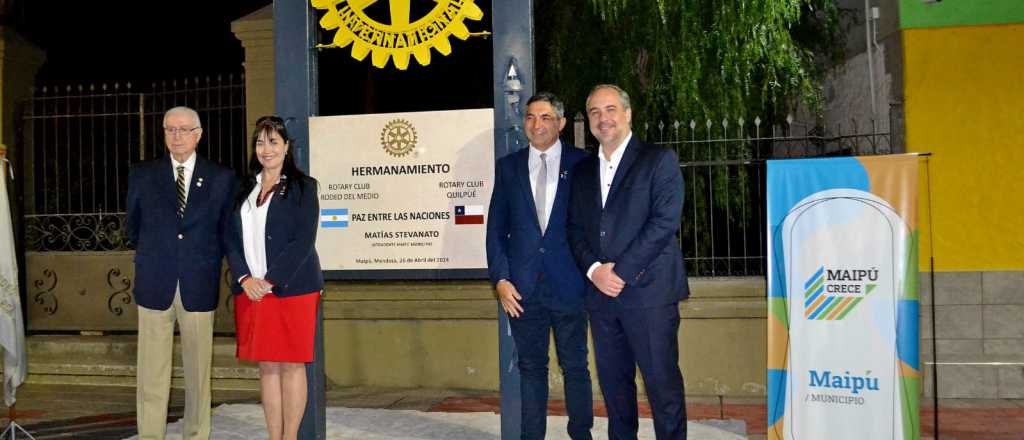 Stevanato participó del Encuentro de Hermanamiento Internacional del Rotary