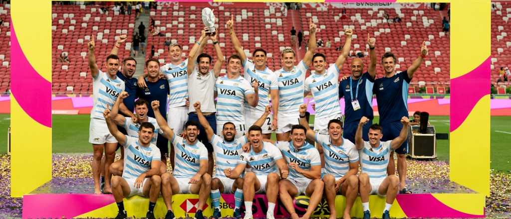 Los Pumas se coronaron ganadores del circuito mundial de seven