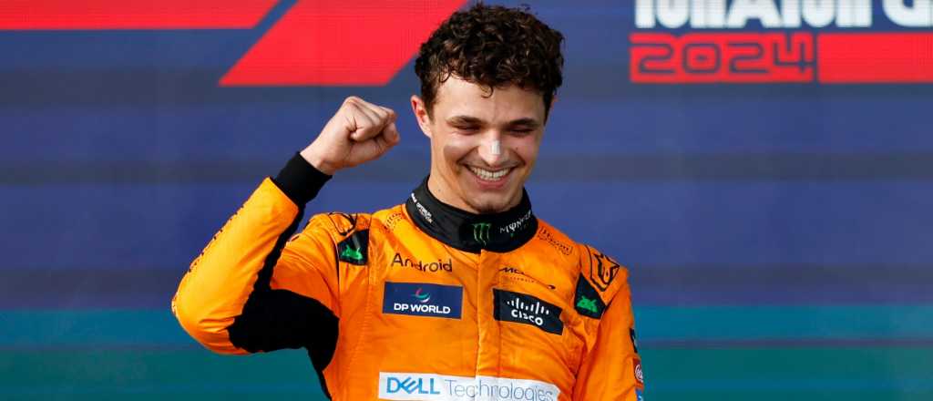 Lando Norris dio el golpe y ganó el Gran Premio de Miami