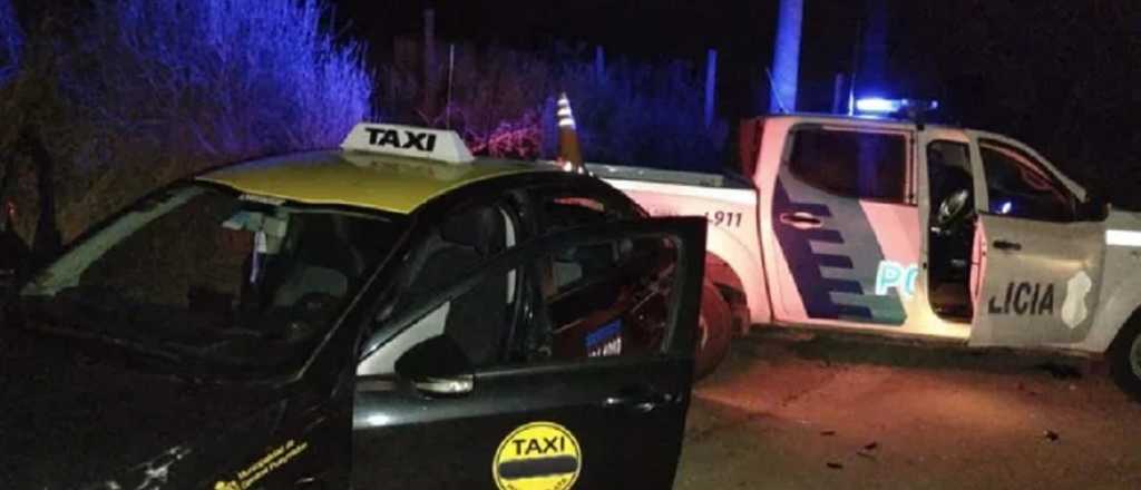 Con 15 años robó un taxi, lo chocó contra un patrullero y fue detenido