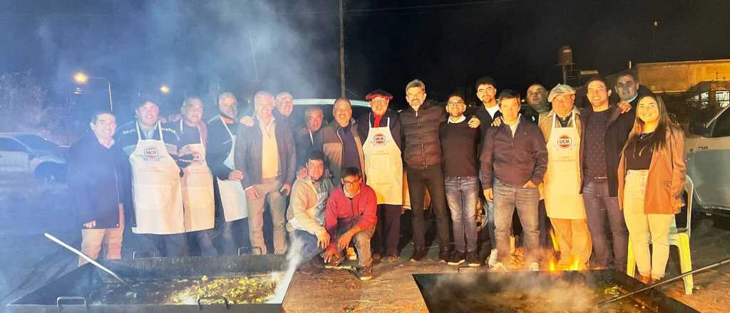 Sin Cornejo, los radicales tuvieron su tradicional paella en General Alvear