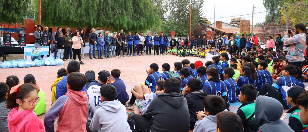 Maipú lanza nuevamente el programa de Fútbol Infantil Zona Este