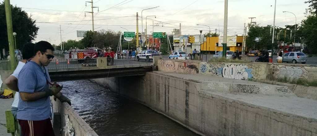 Un adolescente murió ahogado en un canal de Guaymallén