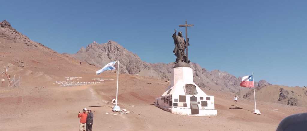 Se cierra el camino al monumento del Cristo Redentor