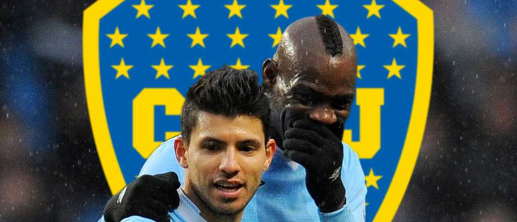 Mario Balotelli quiere jugar en Boca y el Kun Agüero inició las gestiones