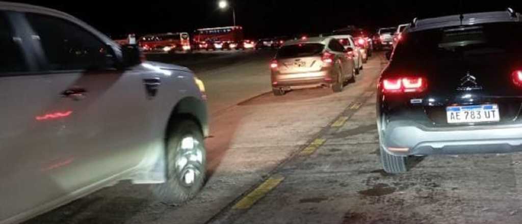 Cerró el Paso Cristo Redentor hasta nuevo aviso