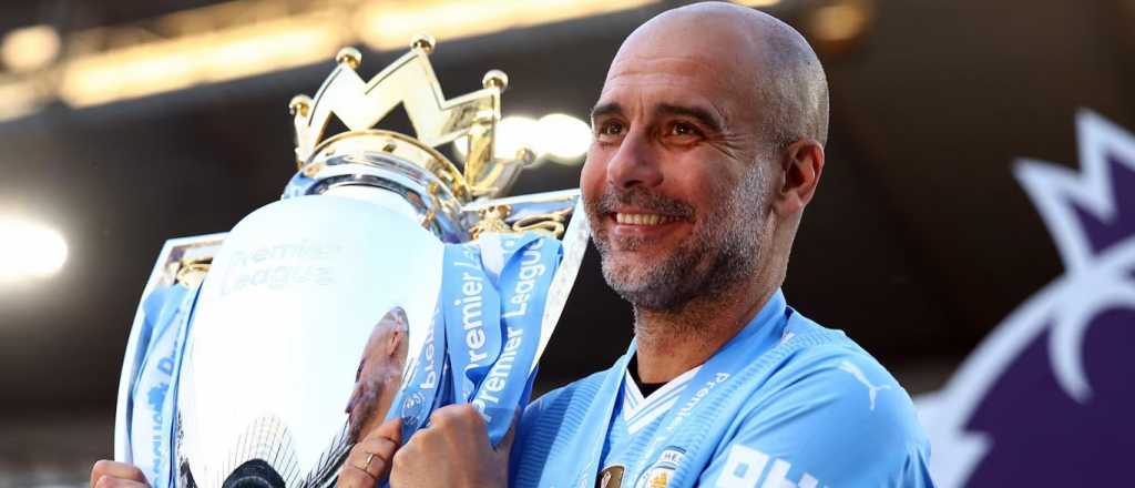 Pep Guardiola tiró una bomba minutos después de salir campeón