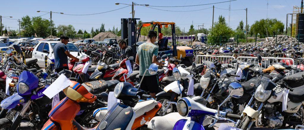 Remate de motos y autos en Guaymallén: cómo participar