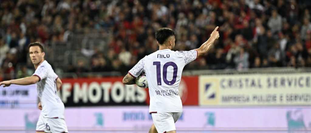 Video: gol de Nico González en el agónico triunfo de la Fiorentina