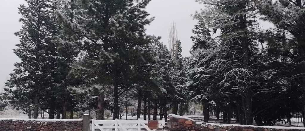 Tránsito cortado en las rutas al Manzano Histórico por las nevadas