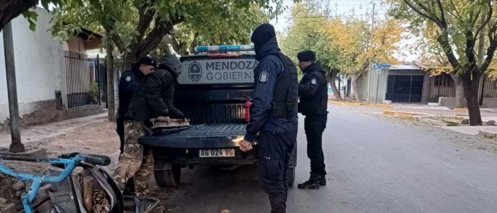 Se robó las vías del tren y lo detuvieron en Guaymallén