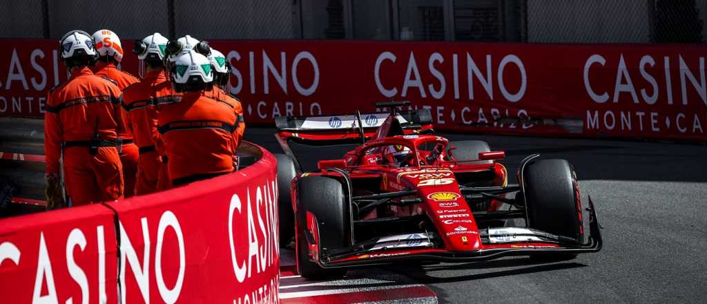 Leclerc cortó la racha de Verstappen y logró la pole en Mónaco