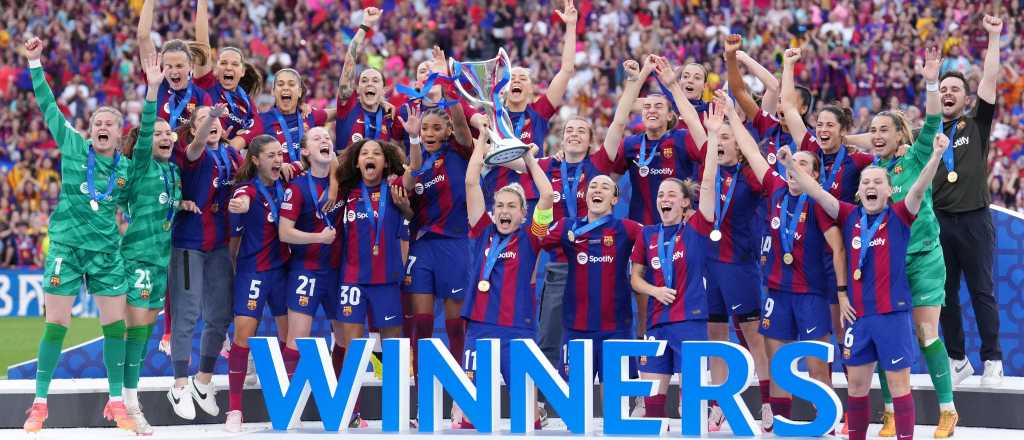 Barcelona se consagró campeón de la Champions League femenina