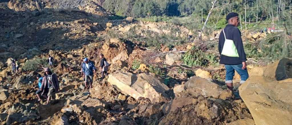 Casi 700 fallecidos en Papúa Nueva Guinea por un deslizamiento de tierra