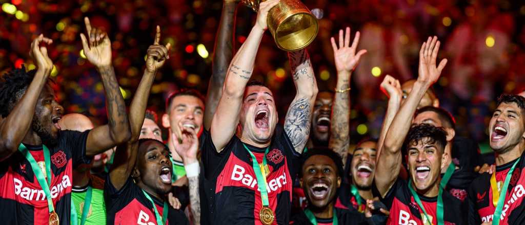 El sorprendente Bayer Leverkusen ganó también la Copa de Alemania