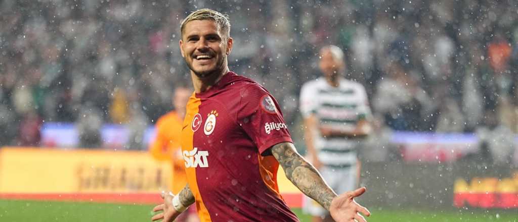 Con doblete de Icardi, Galatasaray se consagró campeón en Turquía