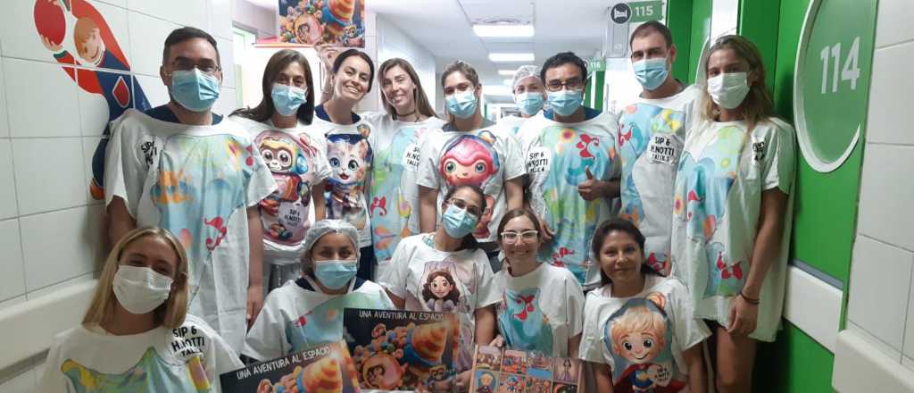 La "súper" creación de diseñadoras mendocinas para chicos con cáncer