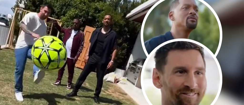 ¿Tenías a Messi hablando en inglés? La viral publicidad junto a Will Smith