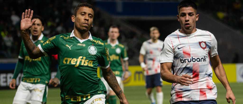 San Lorenzo igualó con Palmeiras y se metió en octavos