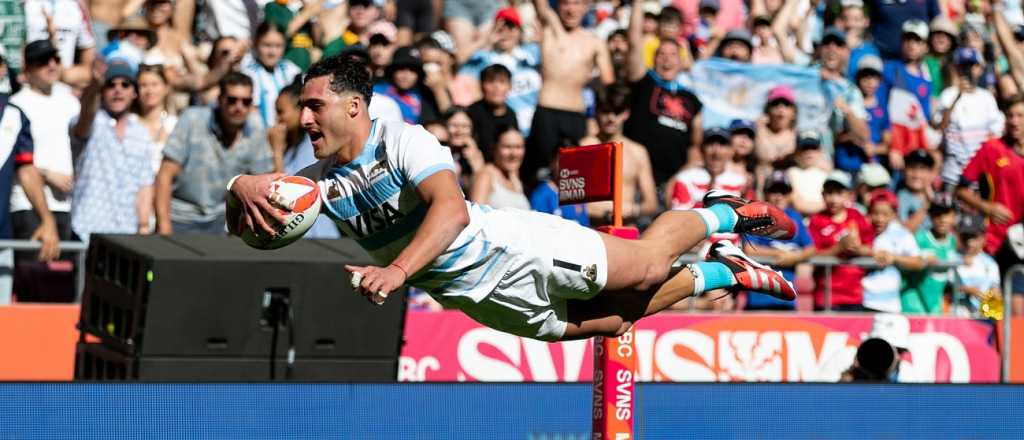 Con el mendocino Isgró, Los Pumas Seven le ganaron a los All Blacks y van a la final