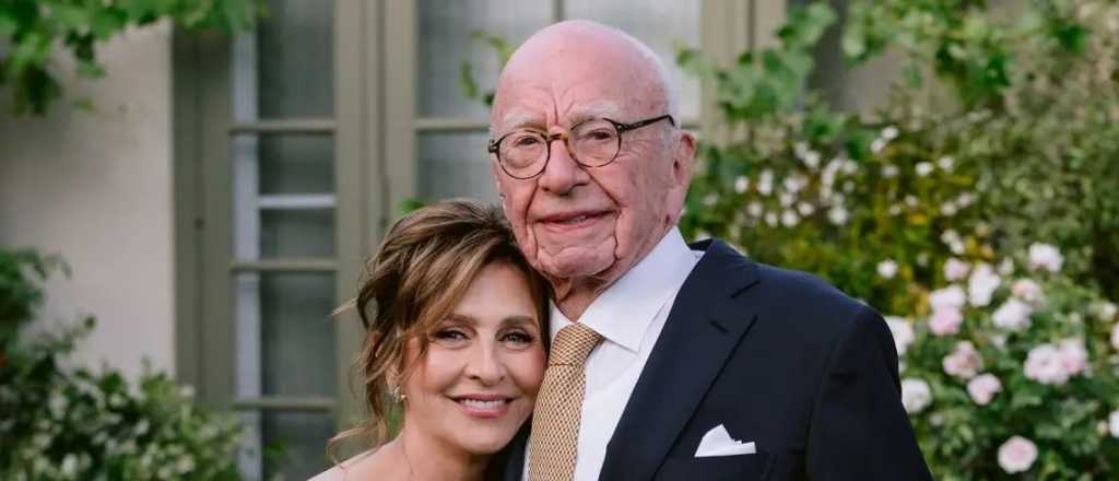 El magnate Murdoch, de 93 años, se casó por quinta vez