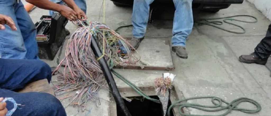 Robaron 40 metros de cable en un pozo de YPF en Luján 