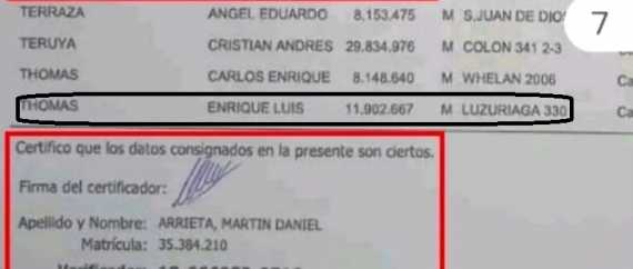 Enrique Thomas denunciará penalmente a Lourdes Arrieta.