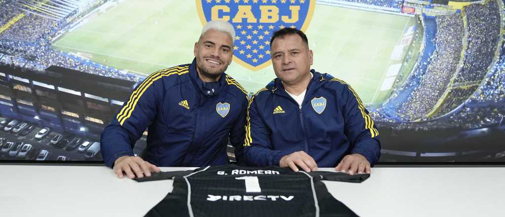 Chiquito Romero firmó la renovación de su contrato con Boca