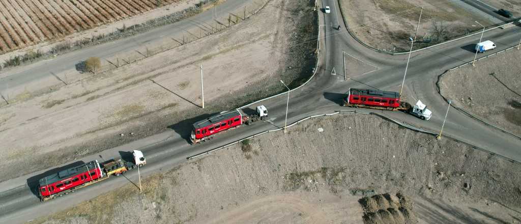 Llegaron nuevas duplas del Metrotranvía para ampliar el recorrido