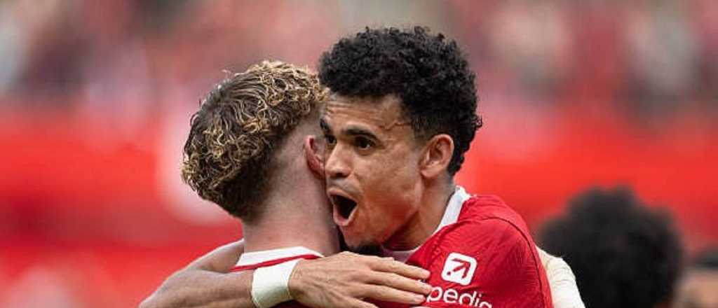 Con un pie afuera del Liverpool: el PSG viene por Luis Díaz