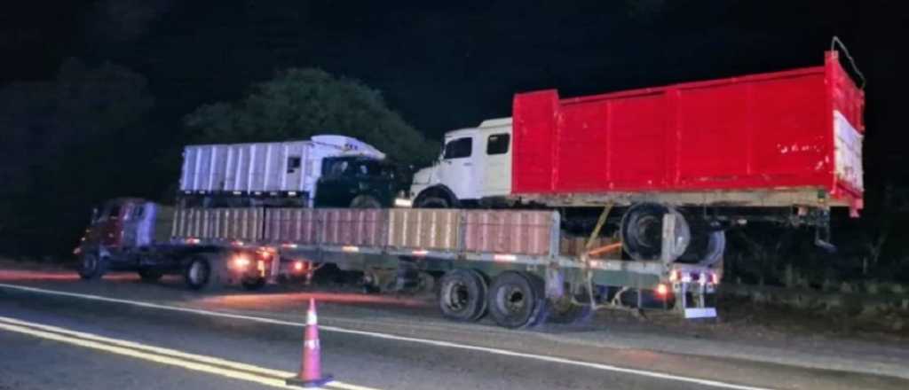 Detuvieron a dos camioneros mendocinos en San Luis