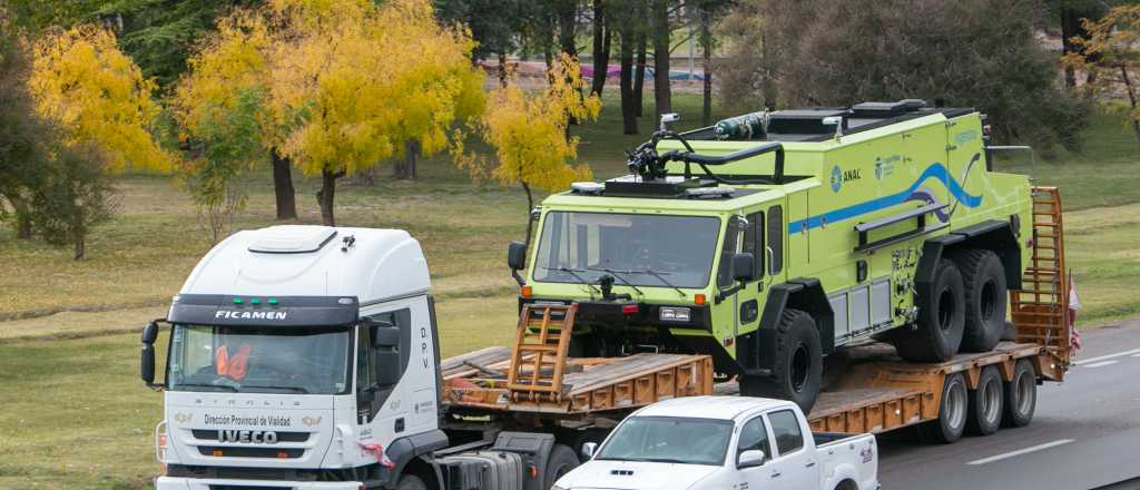 Cómo hizo Vialidad para evitar que se suspendan vuelos en Mendoza