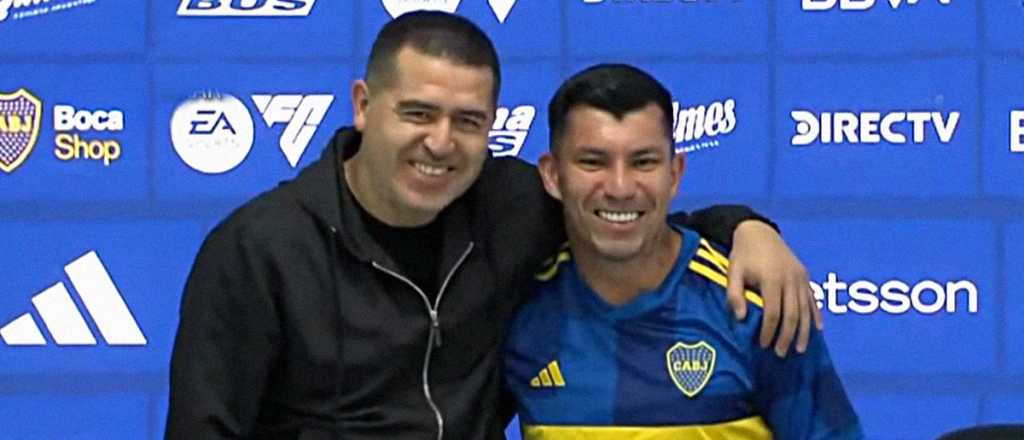 Gary Medel fue presentado oficialmente en Boca: "Vengo a dar lo mejor de mí"