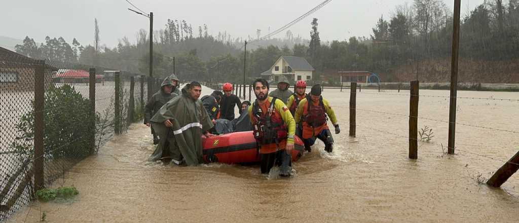 Las inundaciones en Chile afectan a 7 de 16 regiones