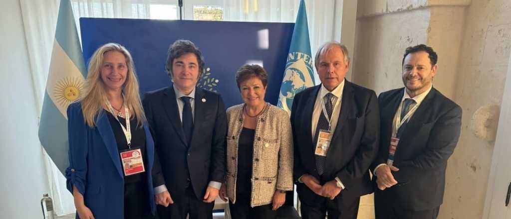 Milei elogió a Georgieva y señaló que conectan "desde la transparencia"