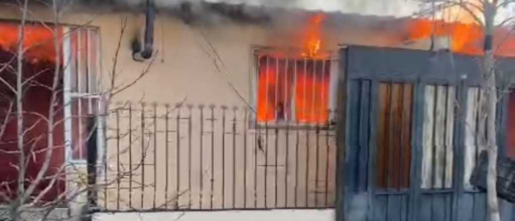 Comieron un asado por el feriado y se les incendió la casa