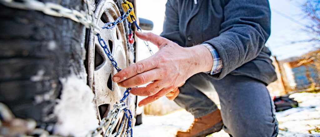 Hay corte en la ruta a Las Leñas por micros varados que no usaron cadenas