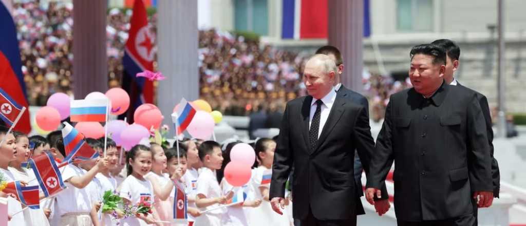 Putin y Kim Jong-un firmaron un acuerdo de "asistencia mutua"