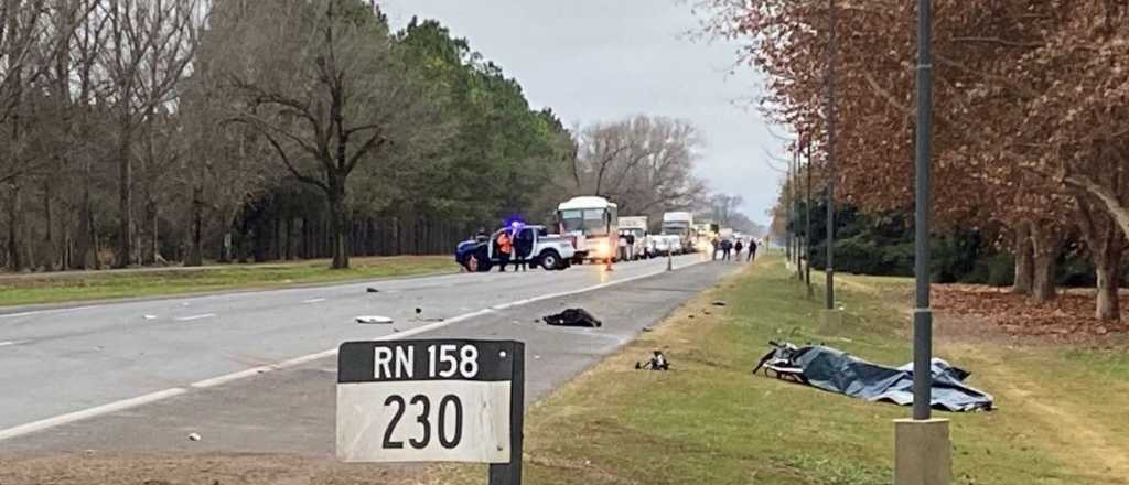 Un camionero mendocino chocó de frente en Córdoba: un joven muerto