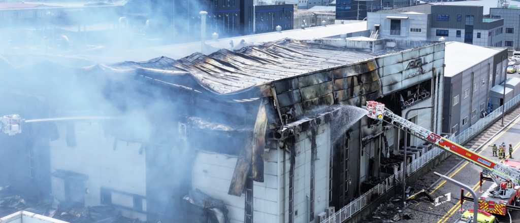 Video: 20 muertos en una planta de baterías de litio en Corea del Sur