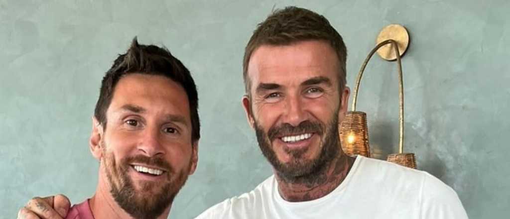 El vino mendocino que Beckham le regaló a Messi y la emoción de su autora