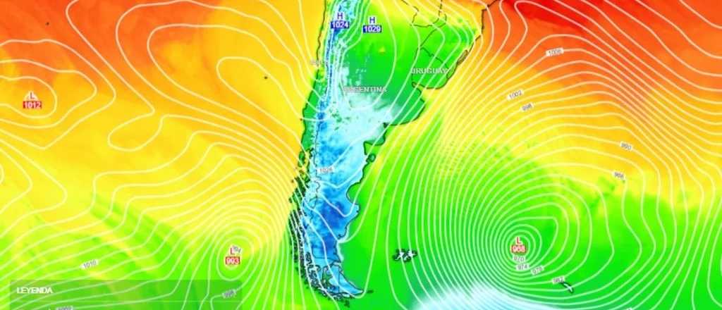 Argentina se sumerge en el frío polar y lluvias a partir de esta semana