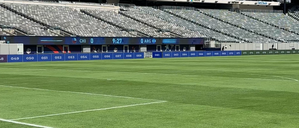 El campo de juego de Argentina-Chile tampoco será el óptimo