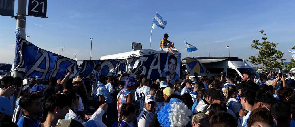 Con presencia mendocina, así se vive la previa de La Scaloneta en Nueva Jersey