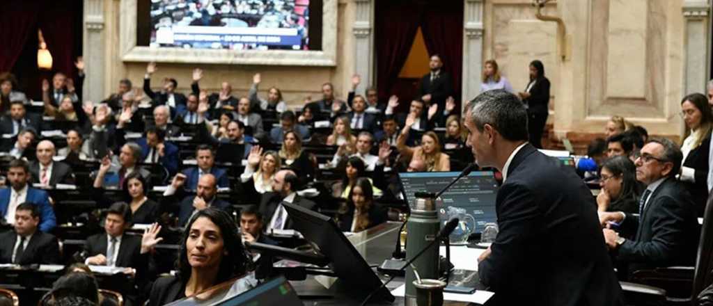 Diputados se encaminaban a aprobar la Ley Bases y el paquete fiscal