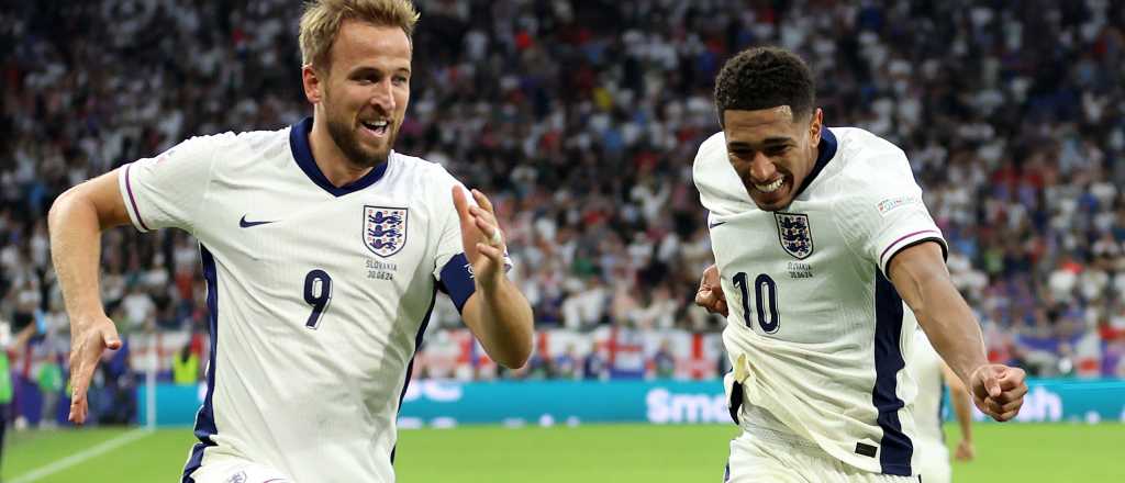 Inglaterra zafó del papelón ante Eslovaquia y avanzó a cuartos de final