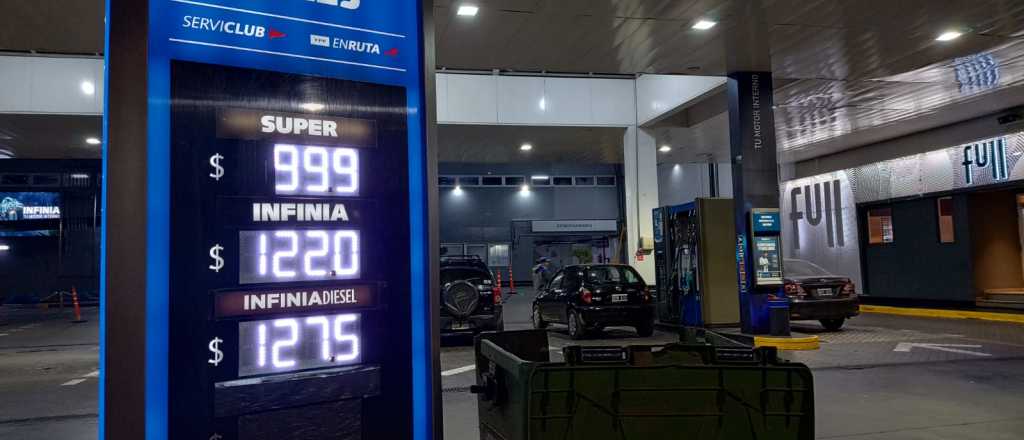 Aumentaron los combustibles: así quedaron los precios en Mendoza