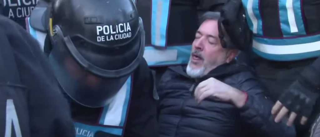 Enfrentamientos entre ATE y la policía en Buenos Aires
