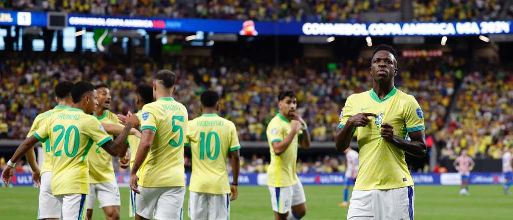 Brasil y Colombia se enfrentan en la Copa América: hora y TV 
