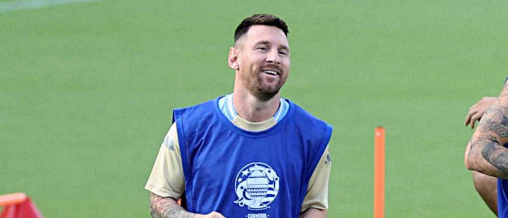 El Post en Houston: así se entrenó Messi antes de jugar con Ecuador